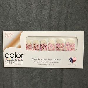 Color Street 100% Real Nail Polish Strips - Cannes-Fetti